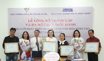 LỄ CÔNG BỐ THÀNH LẬP VÀ RA MẮT BAN ĐIỀU HÀNH DỰ ÁN MẠNG LƯỚI  PHÁT TRIỂN DOANH NHÂN VĂN HÓA SÁNG TẠO VIỆT NAM - ASEAN  - KÝ KẾT HỢP TÁC BẢO TRỢ TRUYỀN THÔNG DỰ ÁN.