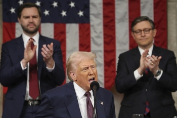 Ông Trump nói gì về Ukraine trong bài phát biểu thông điệp liên bang?