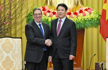 Chủ tịch nước Lương Cường tiếp Đặc phái viên Đảng, Nhà nước Cuba