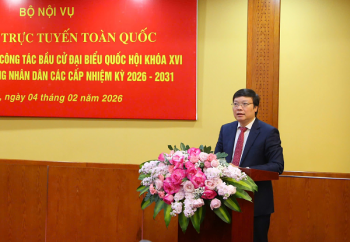 Tập huấn toàn quốc nghiệp vụ bầu cử đại biểu Quốc hội khóa XVI và HĐND các cấp nhiệm kỳ 2026 - 2031