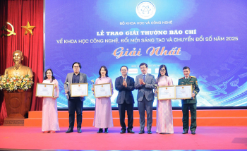 22 tác phẩm đoạt Giải thưởng báo chí về KHCN, đổi mới sáng tạo và chuyển đổi số năm 2025