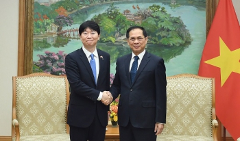 Phó Thủ tướng Bùi Thanh Sơn tiếp Thống đốc tỉnh Okayama (Nhật Bản)