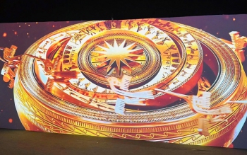 Triển lãm 'Giao thời': Khám phá những giá trị văn hóa qua 3D Mapping