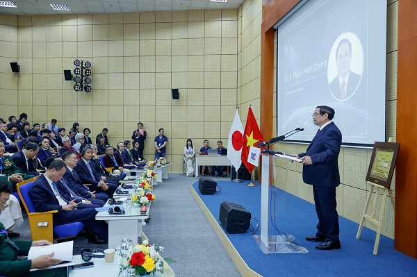 Thủ tướng dự Diễn đàn tầm nhìn vũ trụ Việt Nam - Nhật Bản và khánh thành Trung tâm Vũ trụ Việt Nam