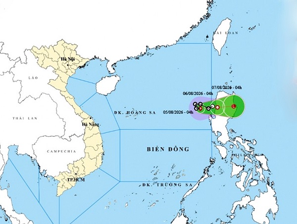 Bão số 3 KUJIRA hình thành trên Biển Đông, Bắc Bộ mưa lớn rộng rãi
